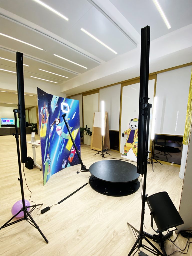 Pop-up studio photo booth 360