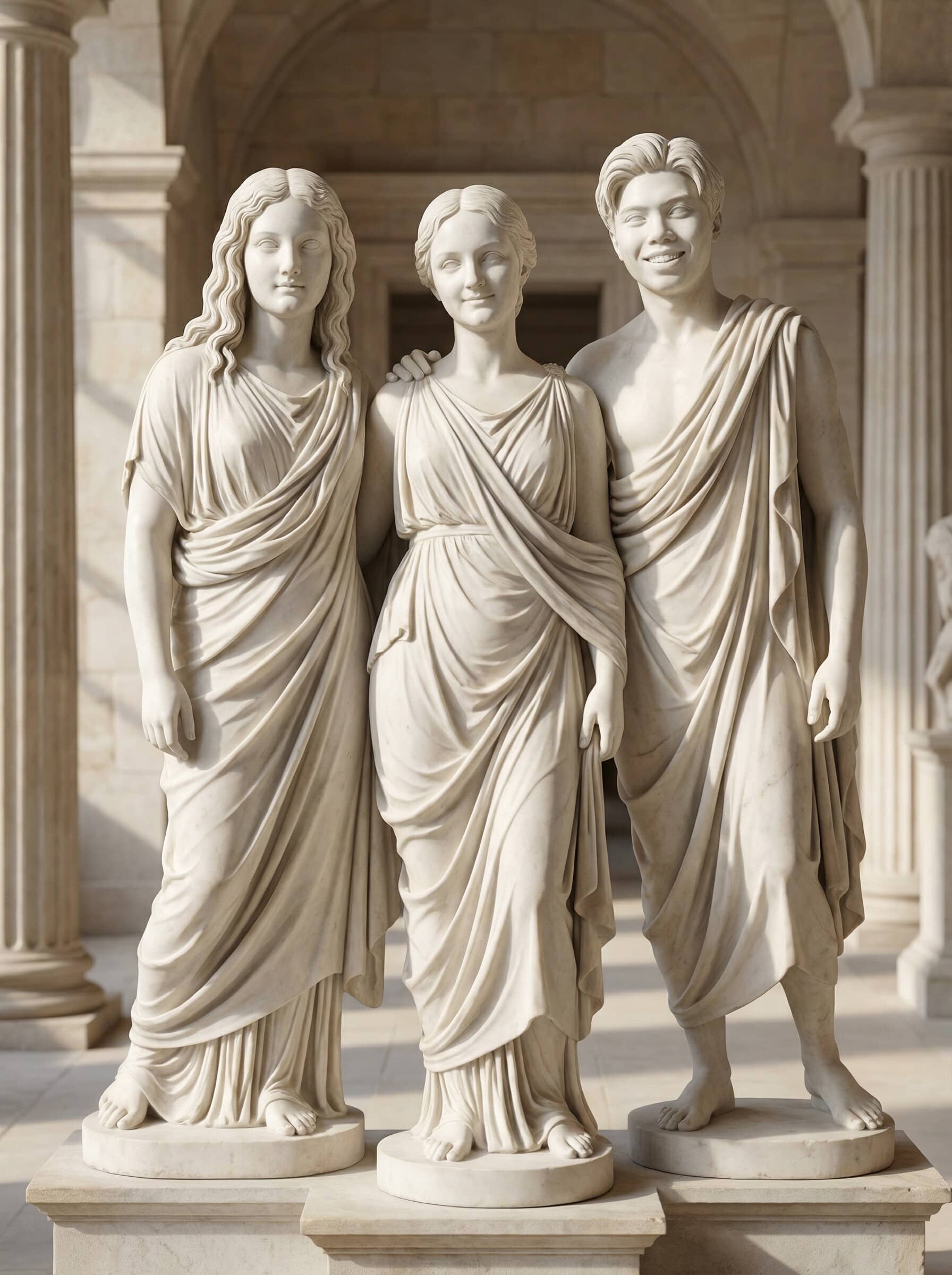 Whatthefun_BORNE PHOTO IA-Art Statues